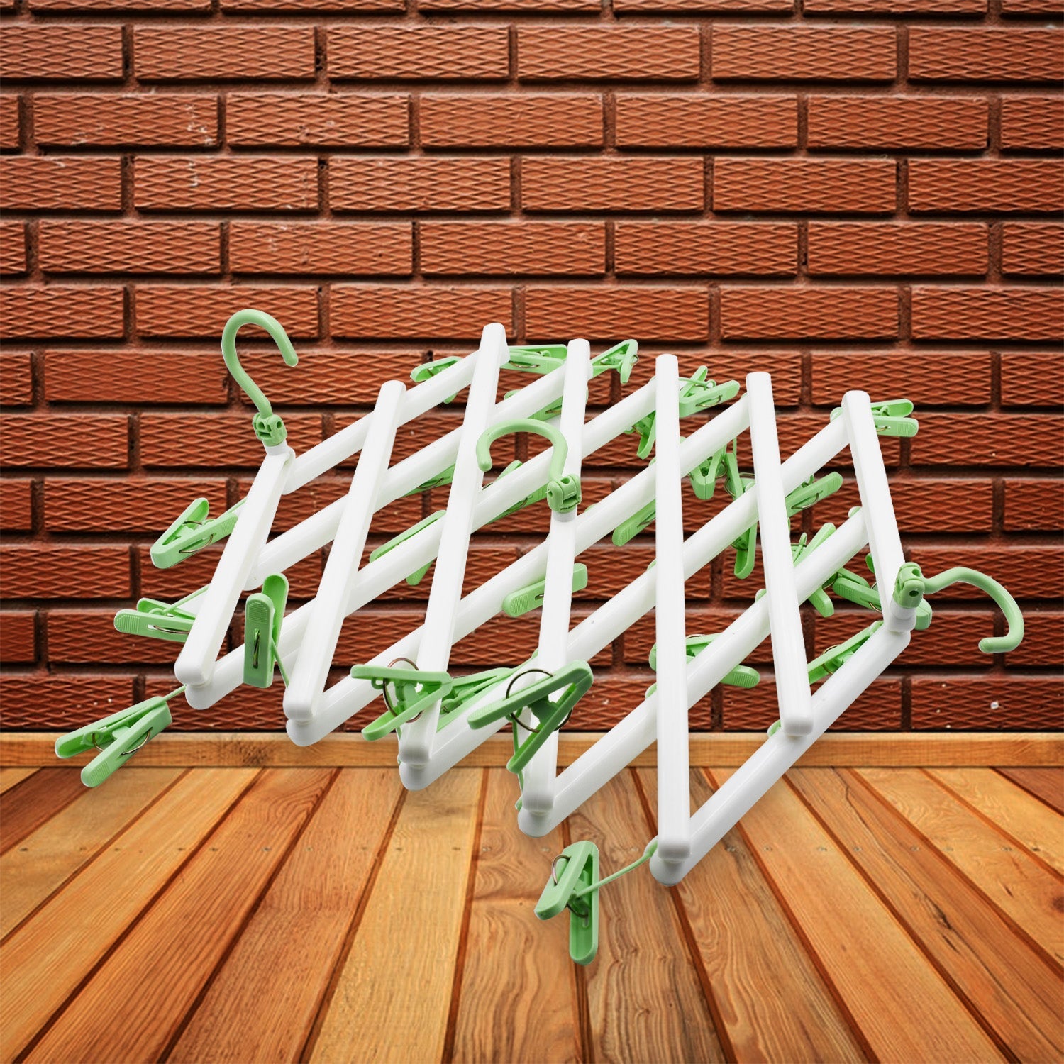 6921 Big Adjustable Clothes Hanger, Windproof Tumble Dryer, Extendable, Socks Washing Liner, Plastic Drying Rack, Sock Hanger, Foldable Hanger, Underwear Dryer with 29 Clips 6921 Big Adjustable Clothes Hanger, Windproof Tumble Dryer, Extendable, Socks Washing Liner, Plastic Drying Rack, Sock Hanger, Foldable Hanger, Underwear Dryer with 29 Clips